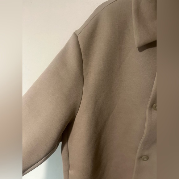 Nike Sportswear Tech Fleece Reimagined Men’s Oversized Shacket  Khaki Size M - Picture 3 of 16